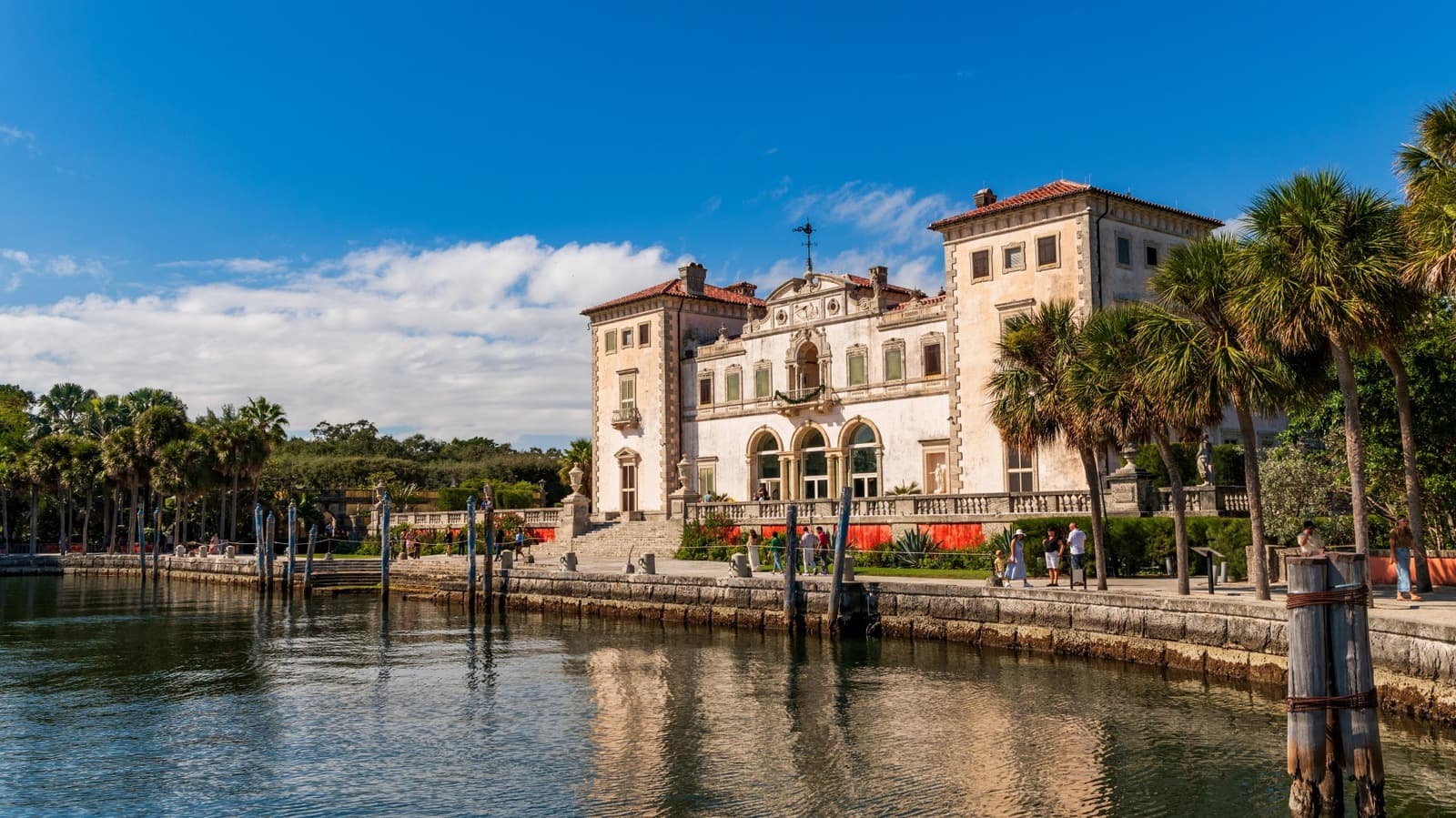 Vizcaya Museum and Gardens, a historic waterfront estate in Miami